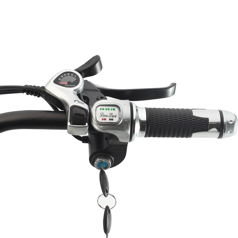 SMLRO S11F Folding fat tyre E-bike -1000w (Blue & Black)