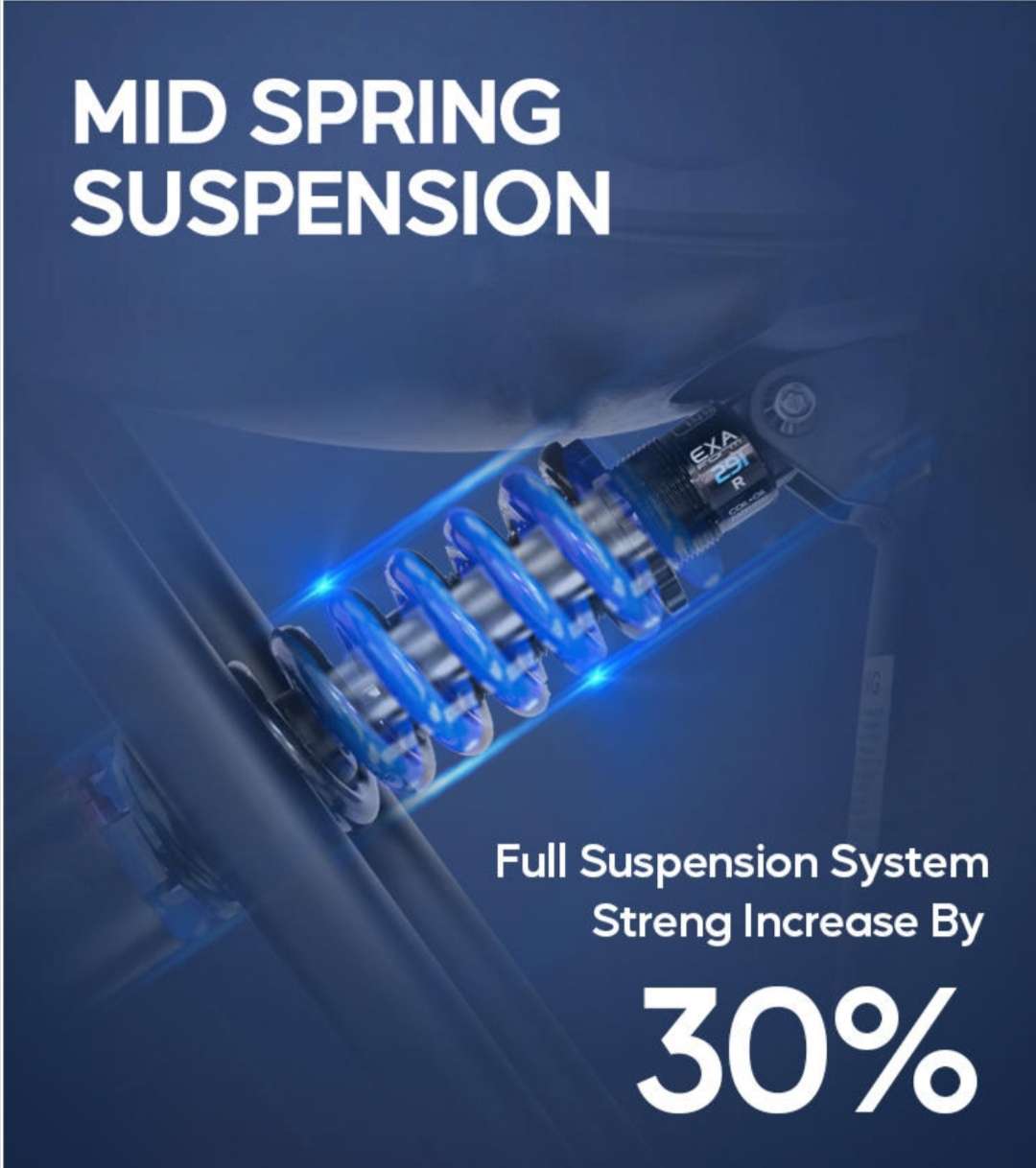 TAIQI XT600 Scrambler Motorbike Style E-bike - 500w (Red)