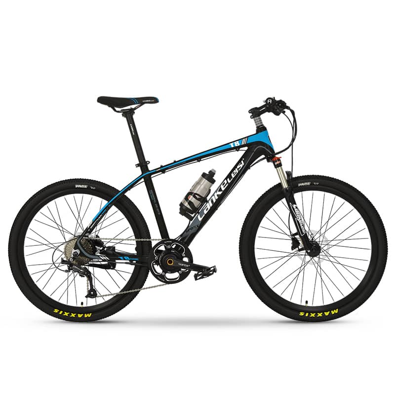 Lankeleisi T8 E-Mountain Bike - 400w (Blue & Black)
