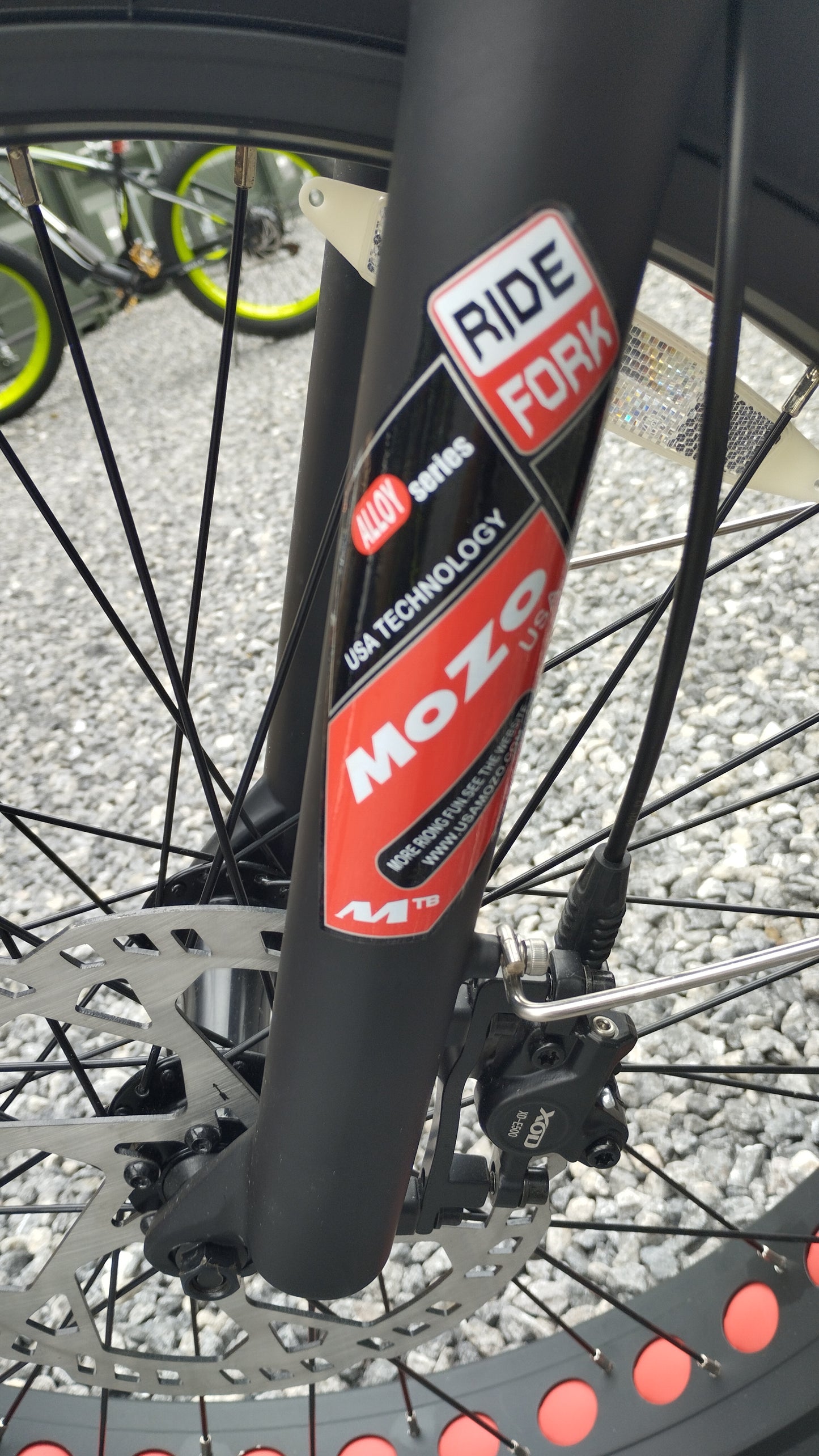 TAIQI XT600 Scrambler Motorbike Style E-bike - 500w (Green)