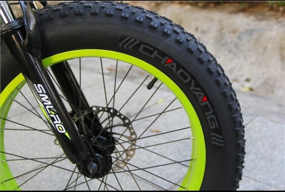 SMLRO S9F Folding Off-Road E-bike - 1000w (Green/Black)