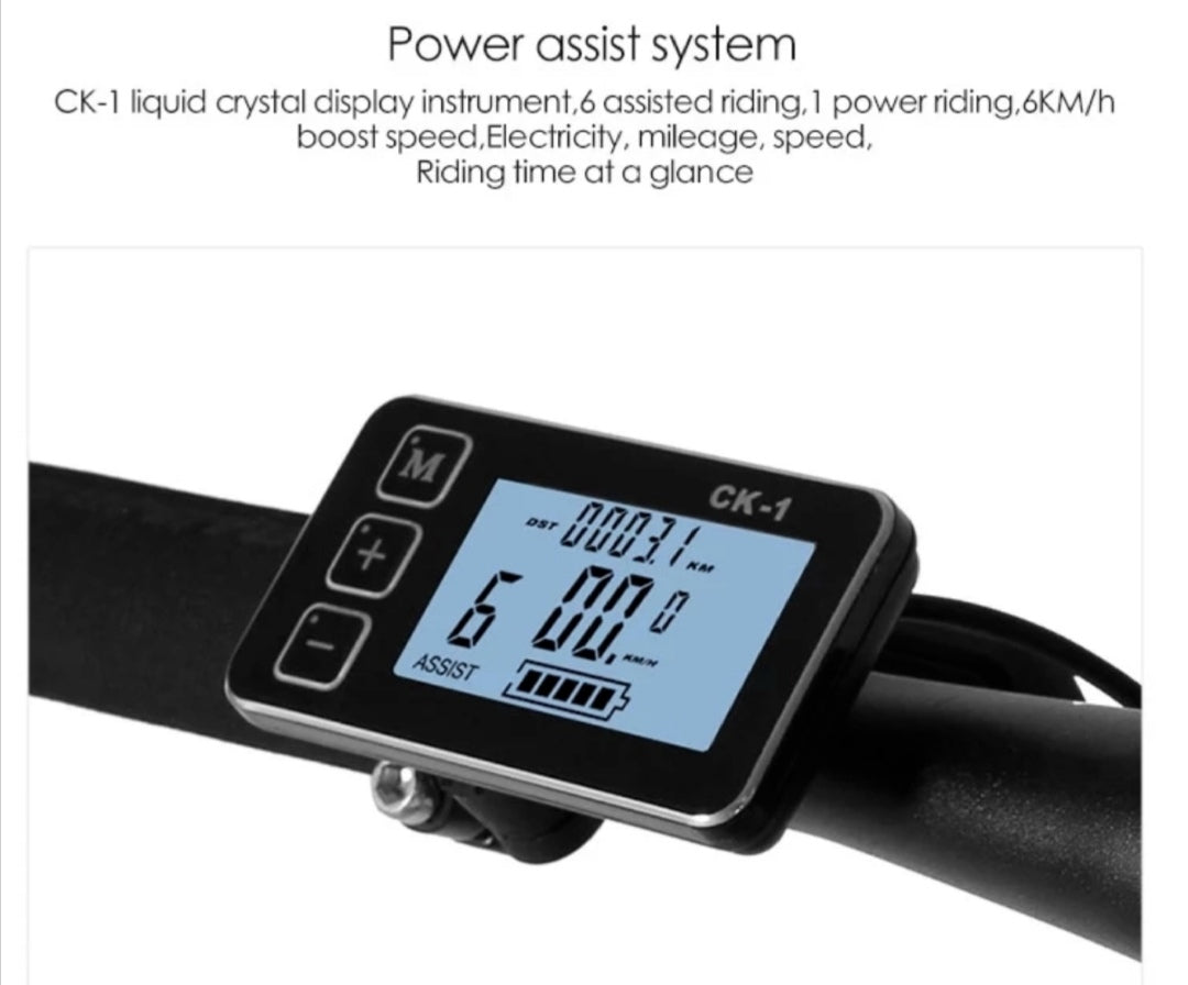 Lankeleisi T8 E-Mountain Bike - 400w (Black & Red)