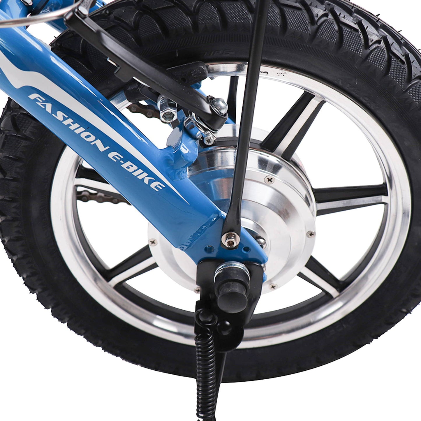 Rich Bit RT-618 Folding City E-bike - 250w (Blue)