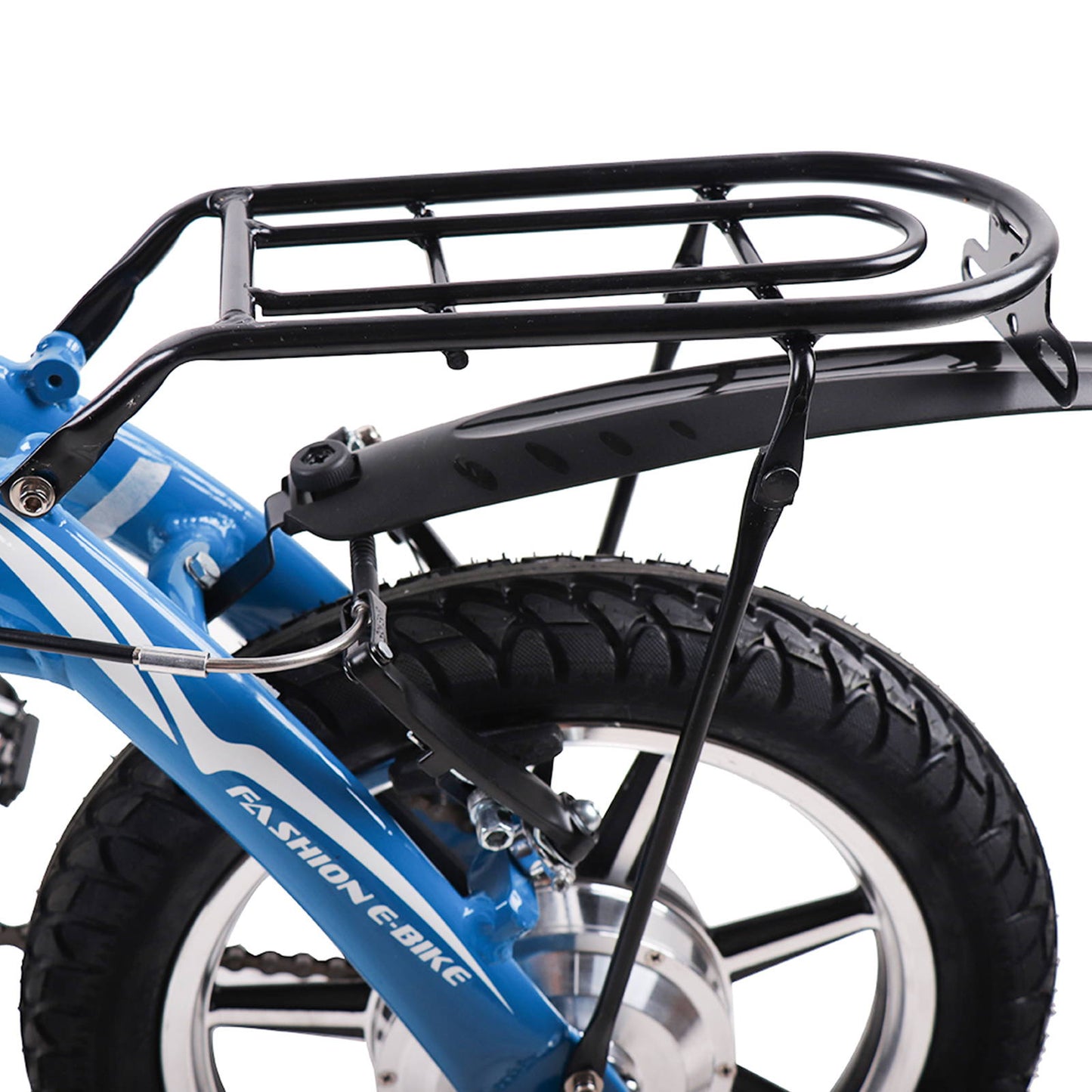 Rich Bit RT-618 Folding City E-bike - 250w (Blue)