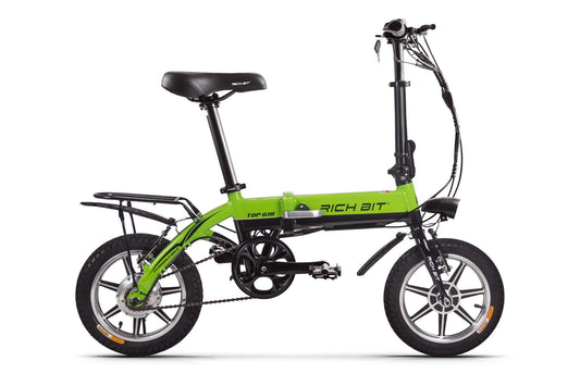 Rich Bit RT-619 Folding City E-bike - 250w (Green)