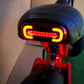 TAIQI XT600 Scrambler Motorbike Style E-bike - 500w (Red)