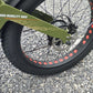 TAIQI XT600 Scrambler Motorbike Style E-bike - 500w (Green)