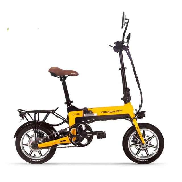 Rich Bit RT-619 Folding City E-bike - 250w (Yellow)