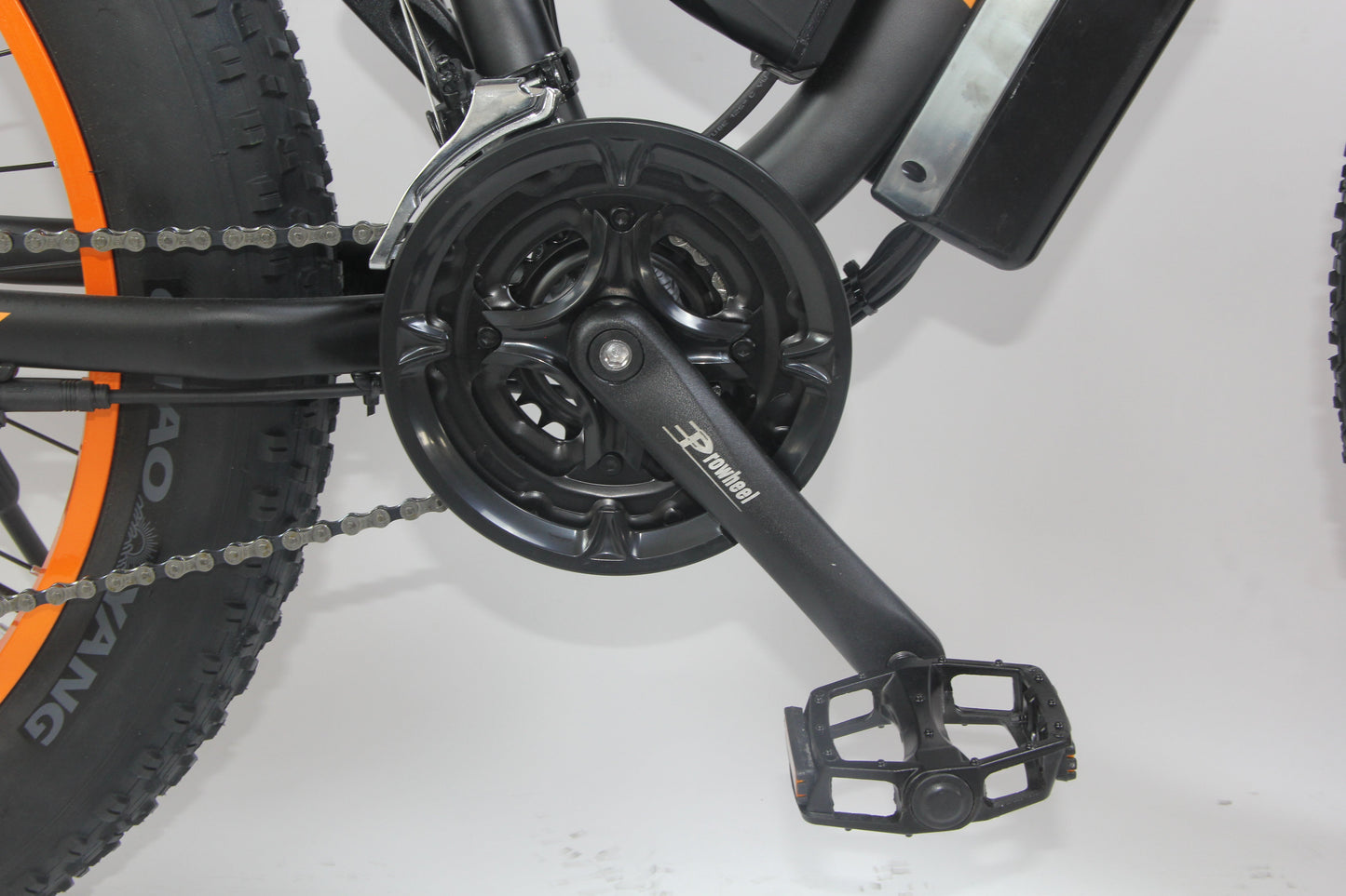 Wolf Predator Dual Motor E-Mountain Bike - X2 1000w (Orange/Black)