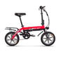 Rich Bit RT-618 Folding City E-bike - 250w (Red)