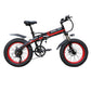 SMLRO S9F Folding Off-Road E-bike - 500w (Red/Black)