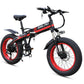SMLRO S9F Folding Off-Road E-bike - 500w (Red/Black)