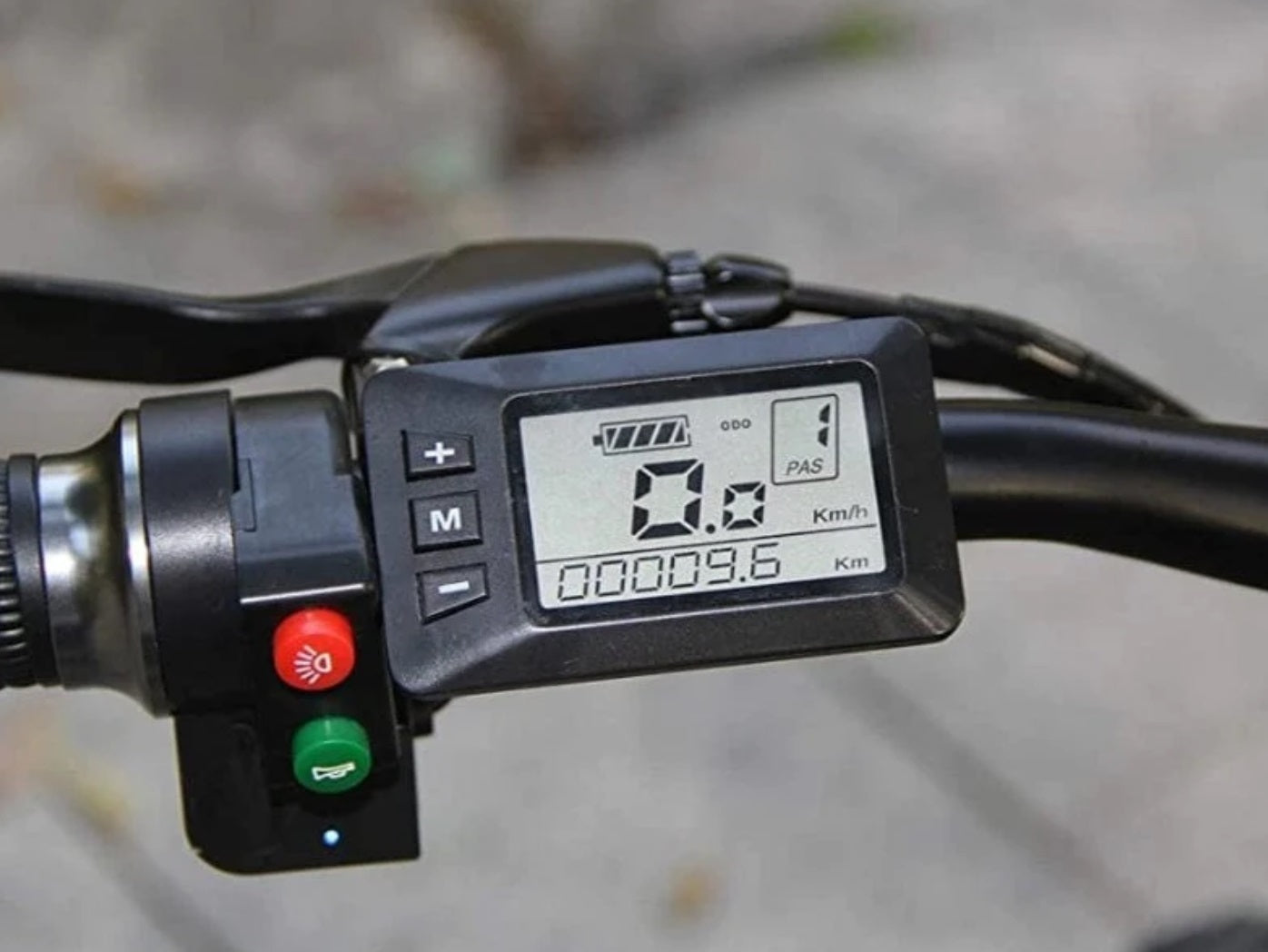 SMLRO S9F Folding Off-Road E-bike - 500w (White/Blue)