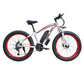SMLRO XDC600 E-Mountain Bike - 1000w (White/Red)
