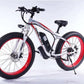 SMLRO XDC600 E-Mountain Bike - 1000w (White/Red)