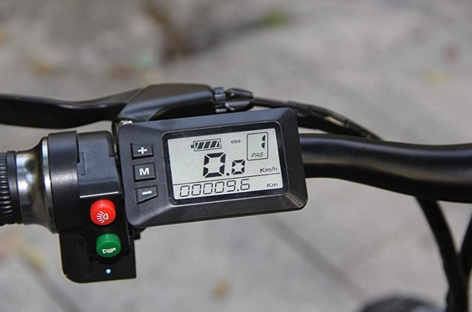 SMLRO S9F Folding Off-Road E-bike - 500w (Red/Black)
