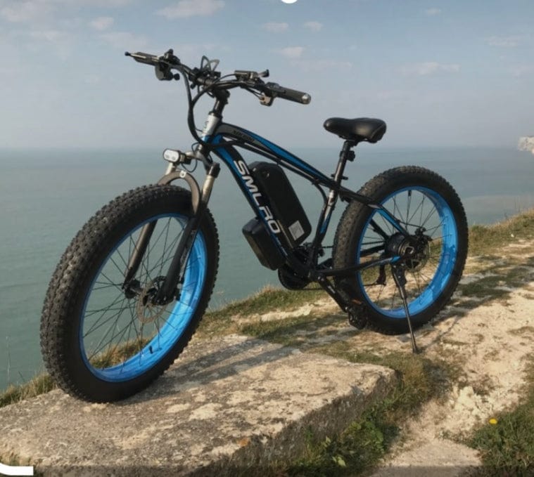SMLRO XDC600 E-Mountain Bike - 1000w (Blue/Black) 17.5 Ah