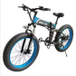 SMLRO S11F Folding fat tyre E-bike -1000w (Blue & Black)