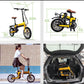 Rich Bit RT-619 Folding City E-bike - 250w (Yellow)