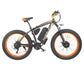 Wolf Predator Dual Motor E-Mountain Bike - X2 1000w (Orange/Black)