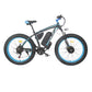 Wolf Predator Dual Motor E-Mountain Bike - X2 1000w (Blue/Black)