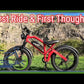 TAIQI XT600 Scrambler Motorbike Style E-bike - 500w (Green)