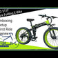 SMLRO S11F Folding fat tyre E-bike -1000w (Blue & Black)