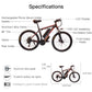 SMLRO C6 E-Mountain Bike - 1000w/13Ah