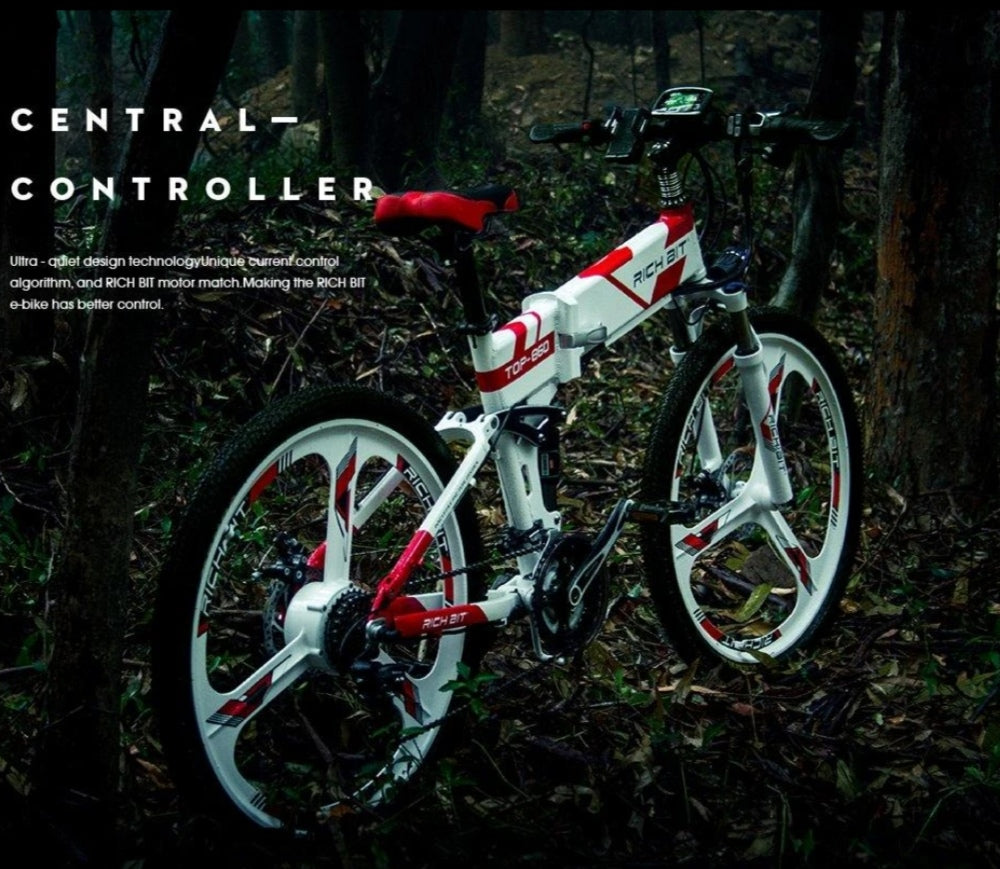 SOLD OUT Rich Bit Top-860 Folding E-Mountain Bike - 250w
